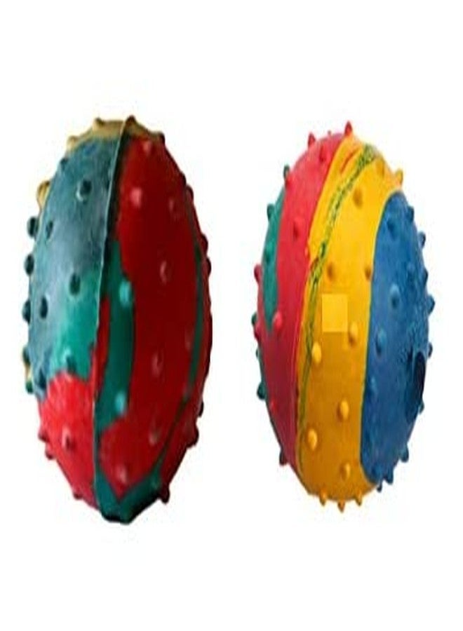 Smart Pups Multicolour Hard Ball for Dogs Multicolour Colour May Very (Pack of 1 Pcs) - Image 3